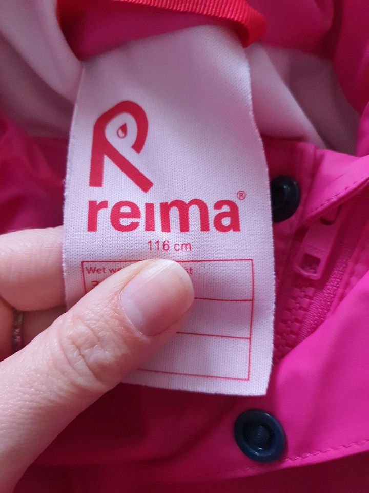 Reima Regenjacke mit passender Hose Gr. 116 ☆neuwertig ☆ in Ellerau 