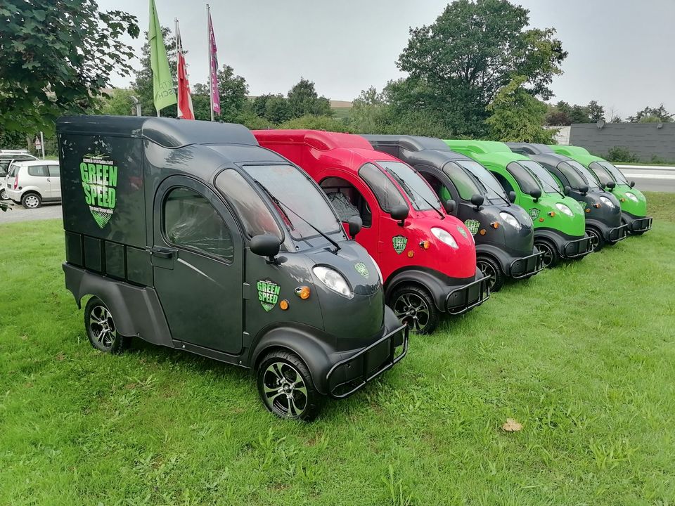 E-Frosch MAX Transporter Auto Laubfrosch 4Rad Elektro Volta Grand Extra AIXAM PRO E-TRUCK Pritsche Kühler PICKUP D-Truck MICROCAR 4 Rad Lastenrad Lastentransporter MEGA V-MAX Tuk TUK Elektrofrosch TUC in Waren (Müritz)