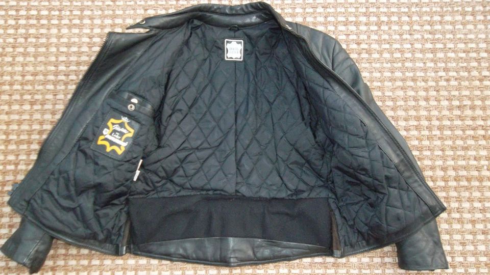 Harro Motorrad Lederjacke Damen Gr. 42 schwarz in Schwarzenfeld