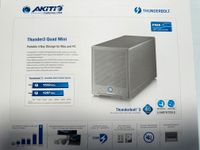 Akitio Box Außen Thunderbolt 3 Quad Mini 4 Bay 2.5 SATA Sachsen-Anhalt - Dessau-Roßlau Vorschau