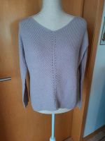 Strickpullover Oversized V-Ausschnitt offener Rücken Gr. S Bayern - Erlenbach am Main  Vorschau