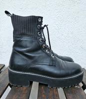 Bequeme Plateau Stiefel Boots Mango Gr 37- 37,5- Top Zustand! Frankfurt am Main - Nordend Vorschau
