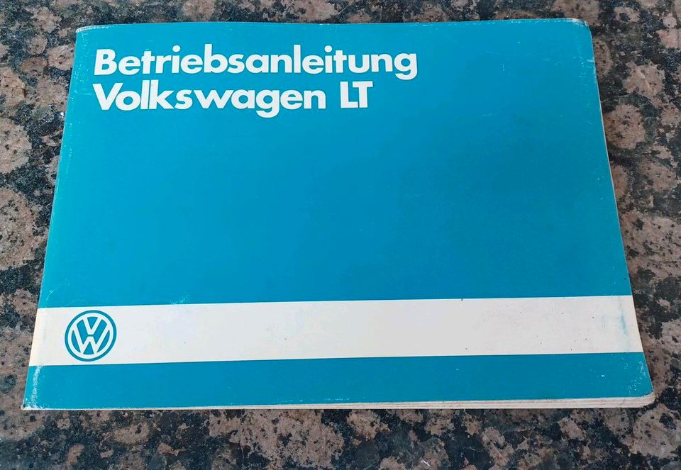 Betriebsanleitung VW LT 28 31 35 40 45 50 7/1985 Oldtimer in Rheinberg