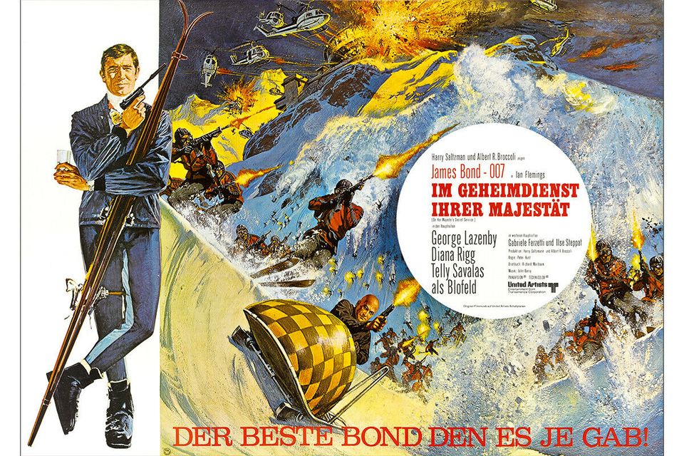 POSTER JAMES BOND IM GEHEIMDIENST IHRER MAJESTÄT FILM PLAKAT in Berlin