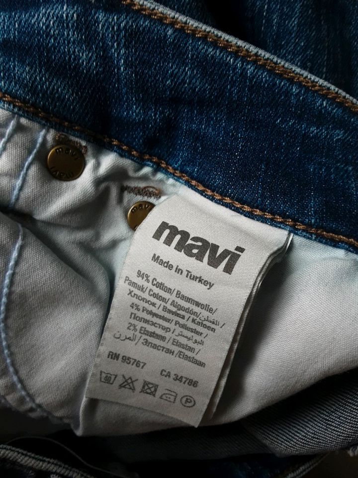 Mavi Lexy Jeans Hose stretch Gr. S 36 28 einfache Bundweite 38 cm in Lorsch