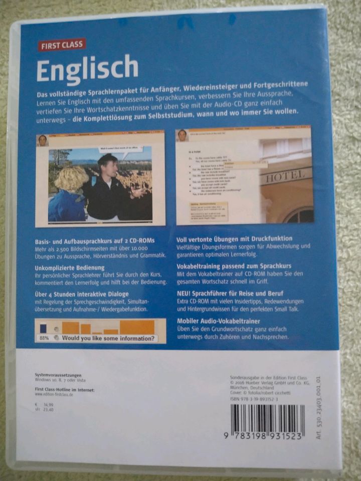 Englisch-Sprachkurs f. Anfänger u. Fortgeschrittene, 5 CD's in Alfter