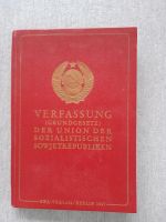 Verfassung (Grundgesetz) der Union der Sozialistischen Sowjetrepu Baden-Württemberg - Steinheim Vorschau