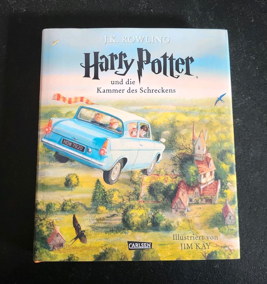 Harry Potter "Kammer des Schreckens" Farb.illustr. Ausgabe in Grafenau