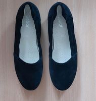 Gabor Ballerina, Schuhe, Gr. 38 (5 1/2), blau,  Wildleder,  neuw Kr. Altötting - Mehring Vorschau