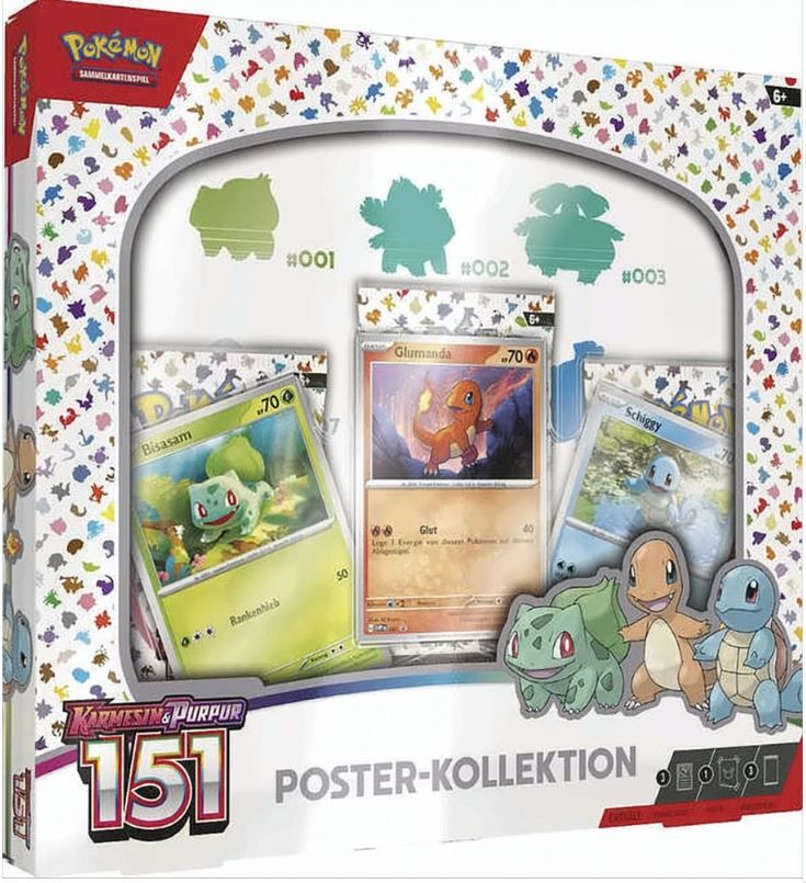 POKEMON Poster-Kollektion Karmesin & Purpur 151 DEUTSCH in Köln