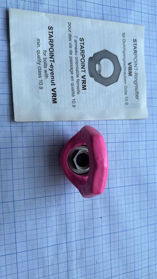 Ringmutter STARPOINT VRM M16, Augenschraube, Ringschraube in Bad Laer