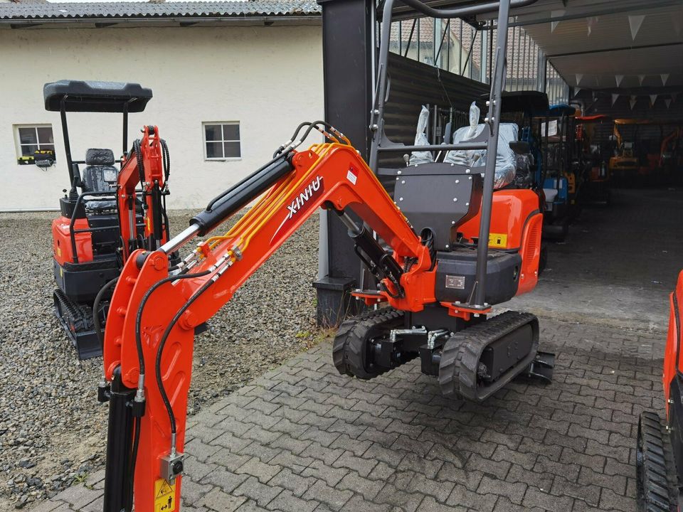 Minibagger XN 12-08  Kubota 3 Diesel Knickarm 2 Jahre GRANTIE in Sommerach