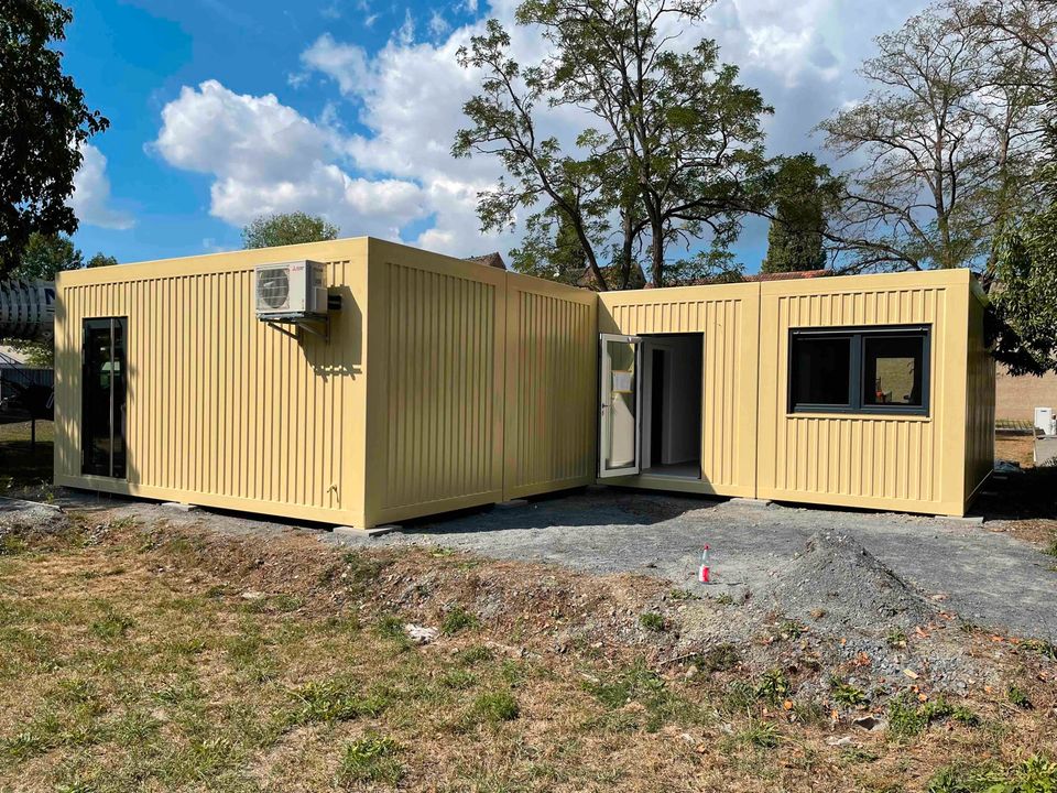 Modulbau Containerhaus Imbiss Modular Büro Container Modul Haus in Tauscha