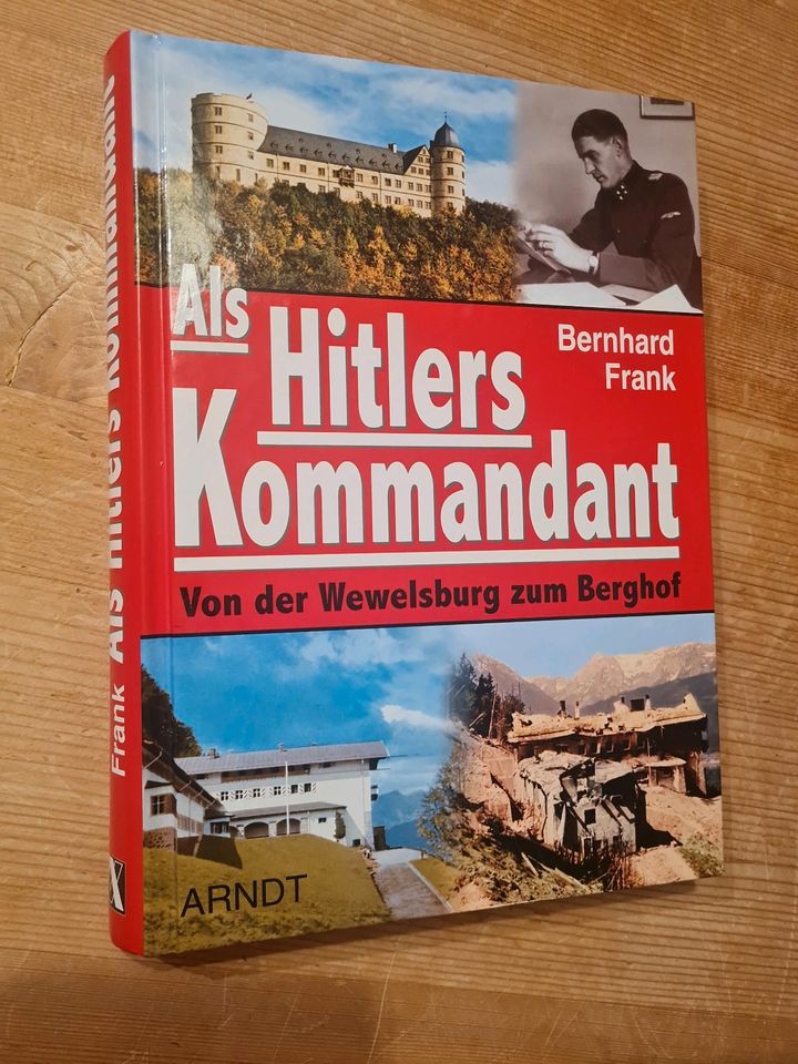 Bernhard Frank - Als Hitlers Kommandant - Buch 2007 in Dresden