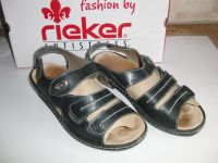 Sandalen RIEKER schwarz Gr.38 mit Orthopädischem Fußbett Neu ! Brandenburg - Hörlitz Vorschau