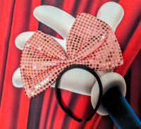 ❤️ Minnie Mouse rosa Glitzer Damen Haarreif Schleife Berlin - Tempelhof Vorschau