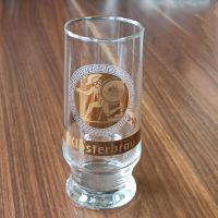 Seltenes Klosterbräu Seemannshausen Bierglas Gold Dekor Vintage Bayern - Eching (Niederbay) Vorschau