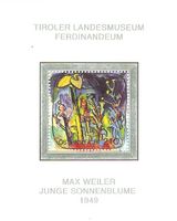 Österreich Block 26 Gemälde Malerei Junge Sonnenblume Max Weiler Nordrhein-Westfalen - Kamen Vorschau