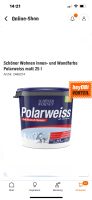 Schöner Wohnen Innen- und Wandfarbe Polarweiss 25 l. 4€/ Liter Nordrhein-Westfalen - Düren Vorschau