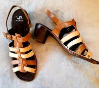 ❤️ VIA MILANO Sandale Sandalette Damen Schuhe Braun Beige NEU Nordrhein-Westfalen - Hagen Vorschau