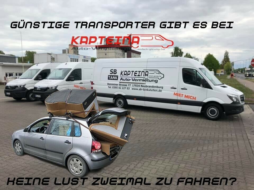 Mega Günstig Transporter mieten Sprinter Umzug ! in Neubrandenburg