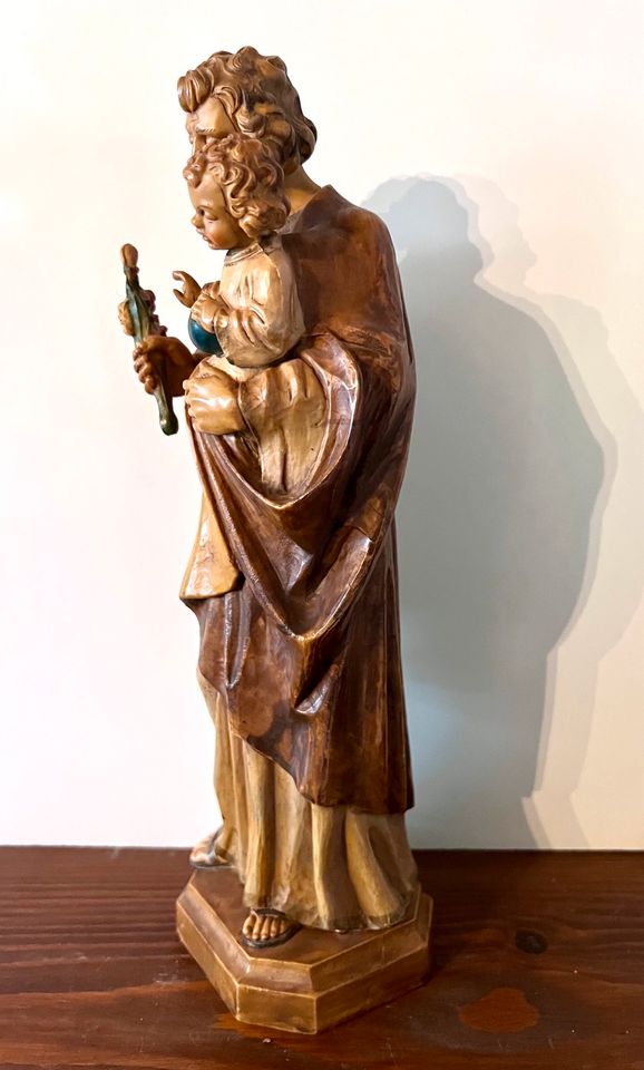 Figur Josepf mit Jesus handbemalt in Bismark (Altmark)