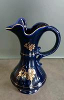 DDR PORZELLAN KRUG HENKEL COBALT GOLD BLUMEN Sachsen - Erlau Vorschau