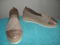 Damenschuhe Espadrilles Loafer DUNE taupe Gr 37 NEU mit Karton Berlin - Mitte Vorschau