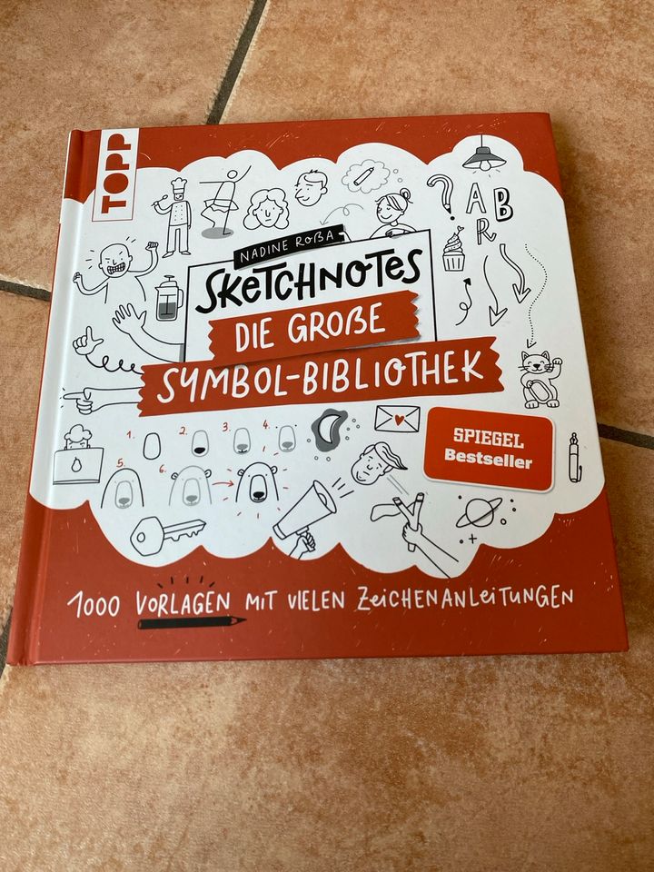 Sketchnotes große Symbol Bibliothek Nadine Roßa in Hesel