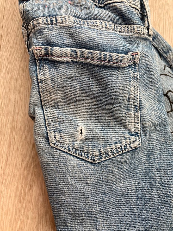 Wide leg Jeans H&M 152 in Korntal-Münchingen