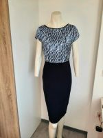 Casual Business Kleid Gr 36 S blau meliert dunkelblau kurzarm Dortmund - Innenstadt-West Vorschau