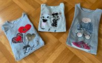 3 Sweatshirts mit Print & Stickerei Mädchen Shirt Gesamtpaket Baden-Württemberg - Urbach Vorschau