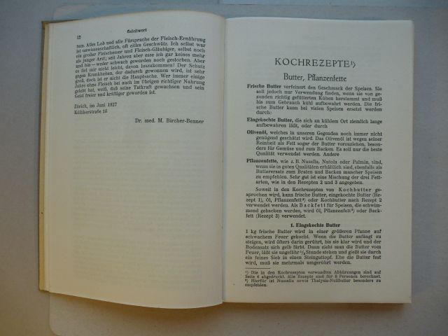 Wendepunkt-Kochbuch, alt, 1942 in Springe