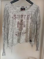 superdry Sweatshirt mit Fransen Nordrhein-Westfalen - Bad Honnef Vorschau