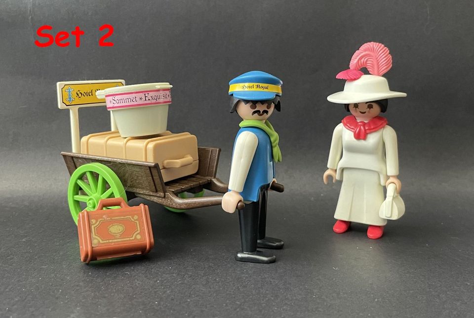 PLAYMOBIL Nostalgie ♥ Gepäckträger Royal ♥5503 Rosa Serie*AUSWAHL in Huglfing