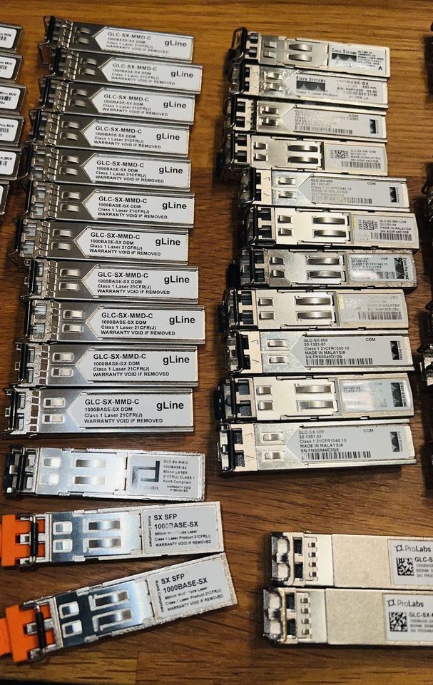 74x SFP´s - Cisco Finisar HP AVAGO 1G 4G 8G in Hemmingen