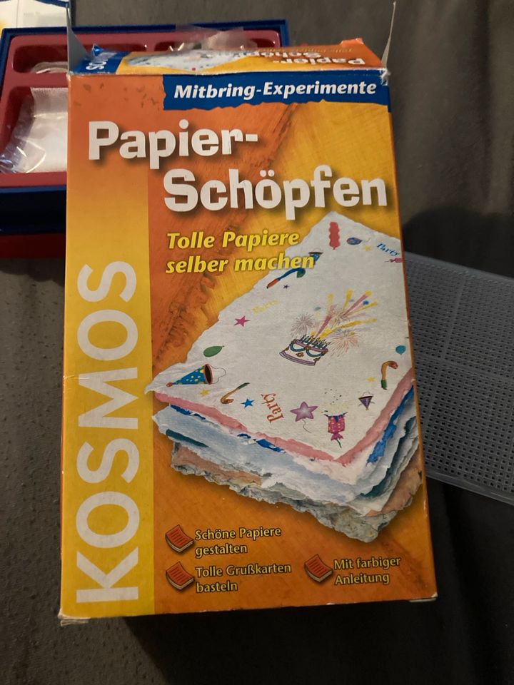 Papier schöpfen Set in Steinwiesen