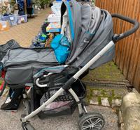 Gesslein F4 Air+ Kinderwagen petrol grau Bayern - Ebelsbach Vorschau