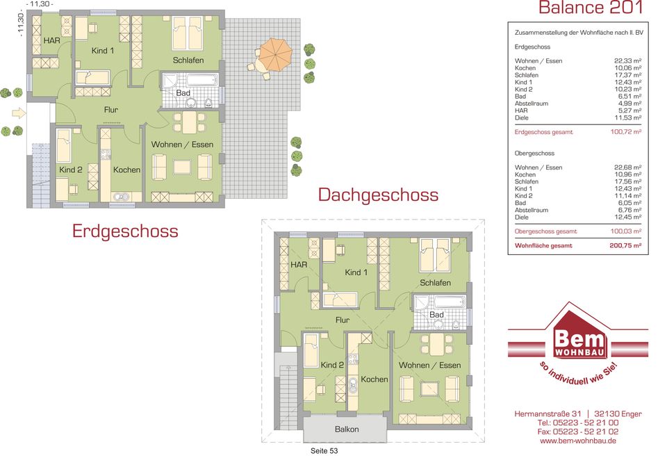 Klimafreundliche Eigentumswohnung in einem Neubau in Spenge in Bünde