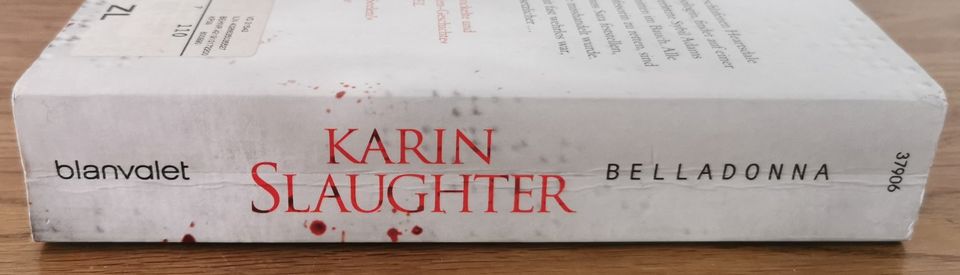 Buch "Belladonna" von Karin Slaughter in Frankfurt am Main