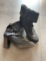 Stiefeletten Gr. 39 anthrazit Bayern - Kumhausen Vorschau