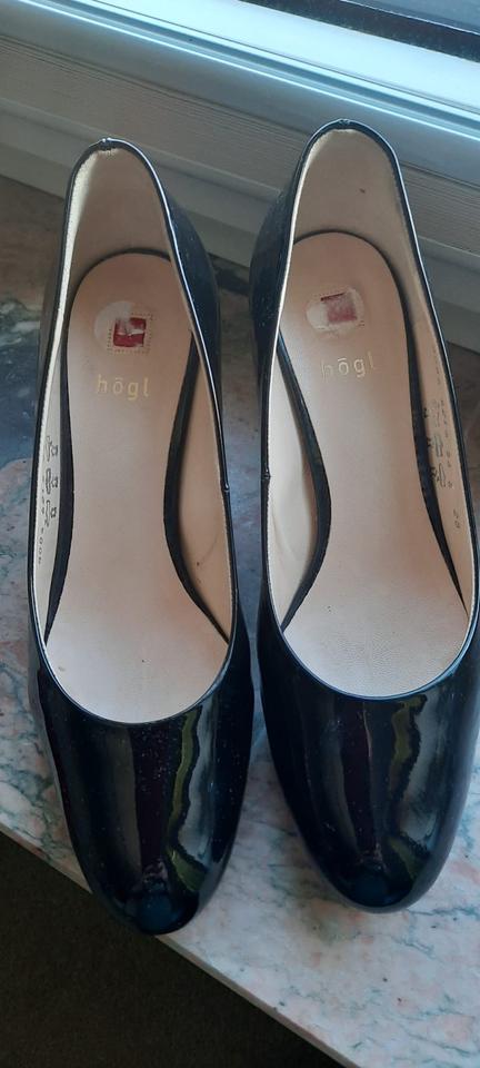 Last Chance❗️Högl Lackpumps ,Highheel schwarz Gr 38.*NEU* ❗️ in Schönberg