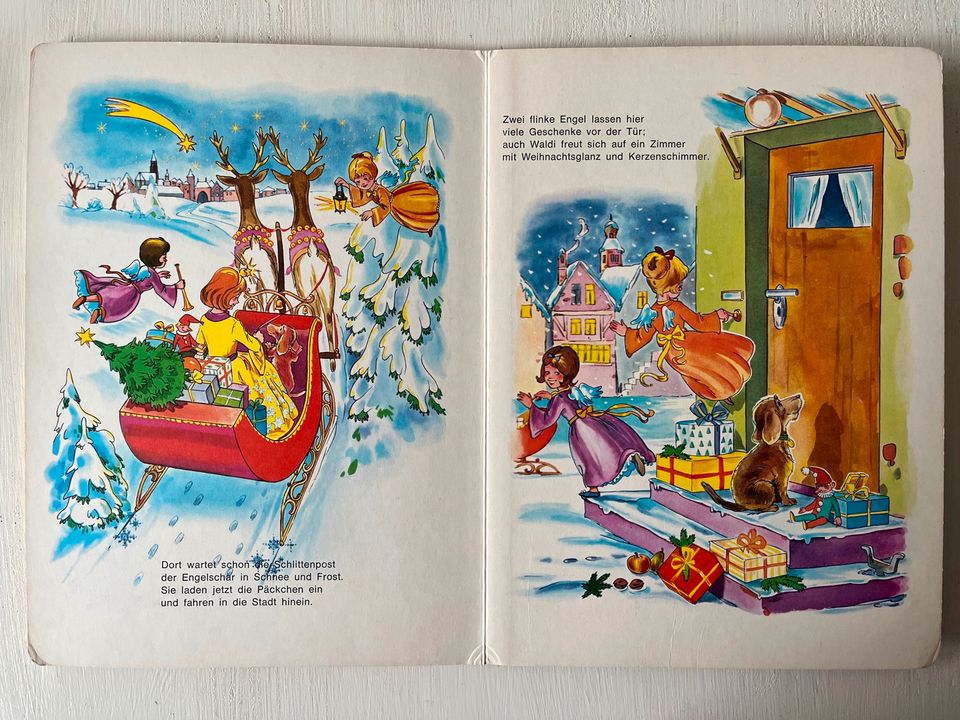 Buch Weihnachten Vorlesen Pestalozzi Vintage 60er 70er 80er Waldo in Gallmersgarten