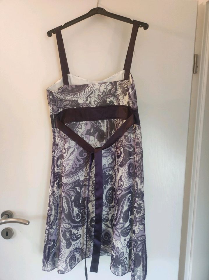 Sommerkleid von Zero, lila-weiß, Gr. 38 in Trebbin