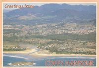 Postkarte ° von Coffs Harbour Australien - Küste und Berge 1993 Nordrhein-Westfalen - Kamen Vorschau