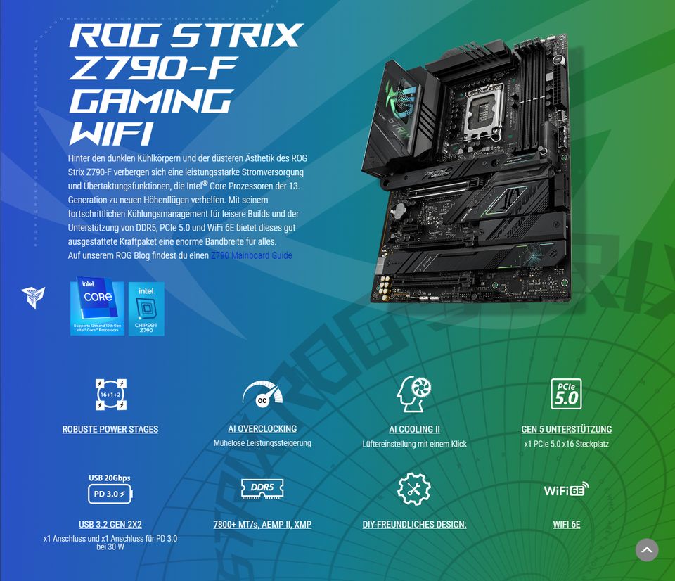 NZXT H9 ASUS ROG STRIX Gaming System Intel i9 13900K RTX4070TI OC in Gladbeck