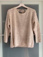 Süßer ausgefallener Strickpullover mit Perlen - rückenfrei Hessen - Rodgau Vorschau