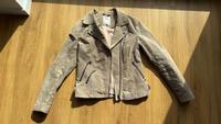 Only Wildlederjacke beige Gr. 36 Nordrhein-Westfalen - Kamen Vorschau