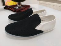Schuhe Slipper Gr.40 NEU schwarz weiß Hessen - Hofbieber Vorschau