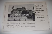 Hotel und Pension Deutsches Haus Kellenhusen ㋡ Werbung Reklame Schleswig-Holstein - Bad Oldesloe Vorschau